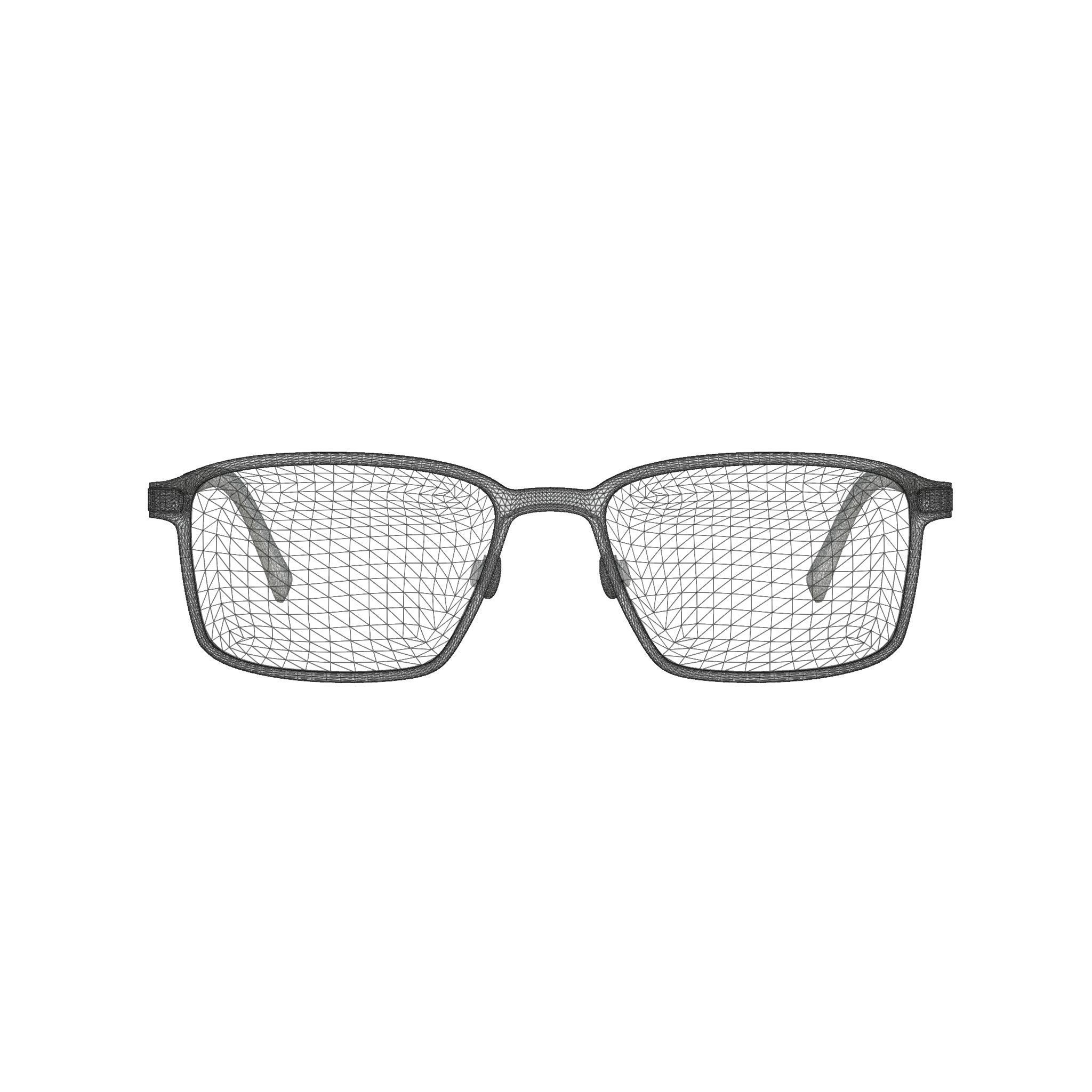 Fleye - Hassel 4631 Glasses Low-poly 3D model_7