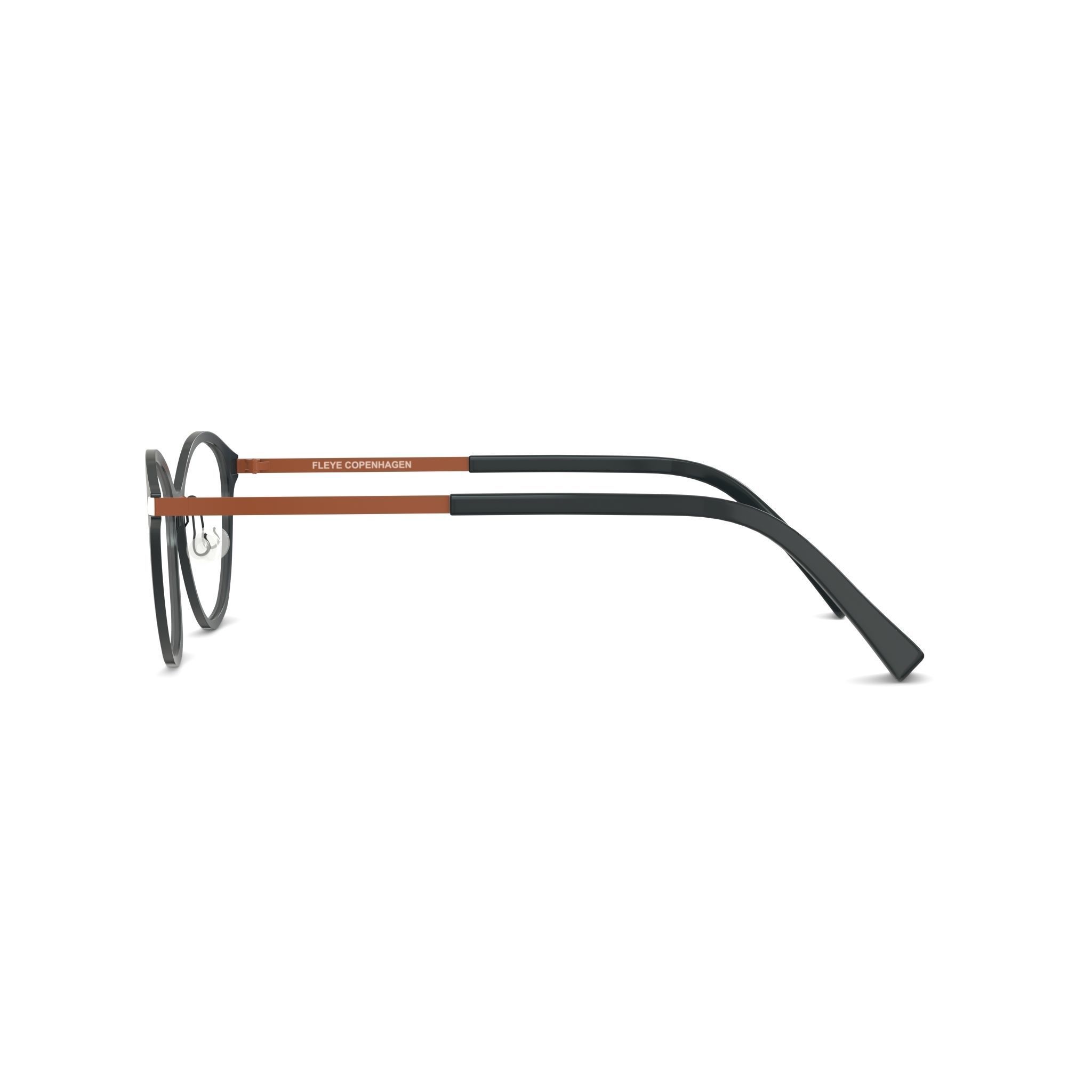 Fleye - Ella 4775 Glasses Low-poly 3D model_3
