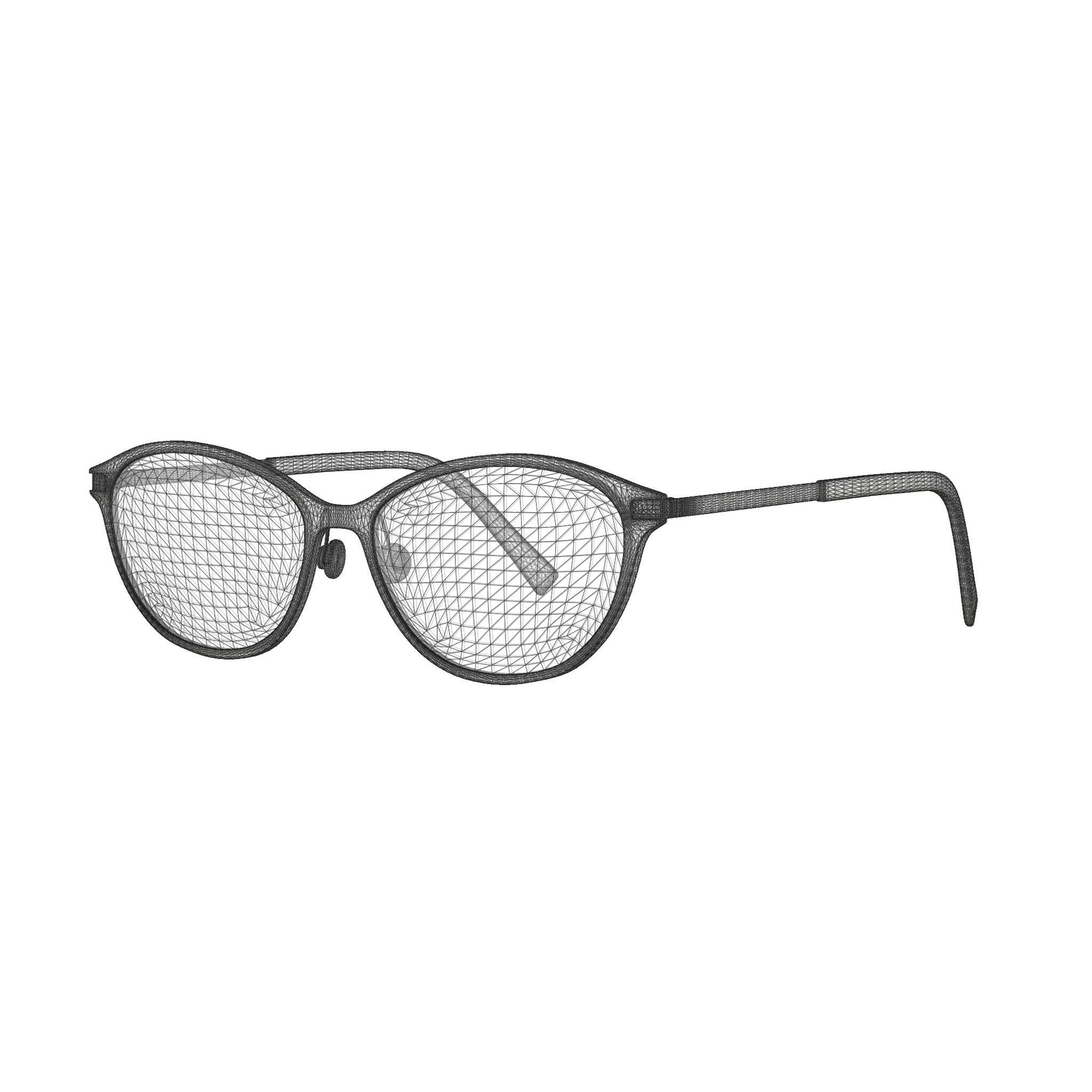 Fleye - Ella 4775 Glasses Low-poly 3D model_5