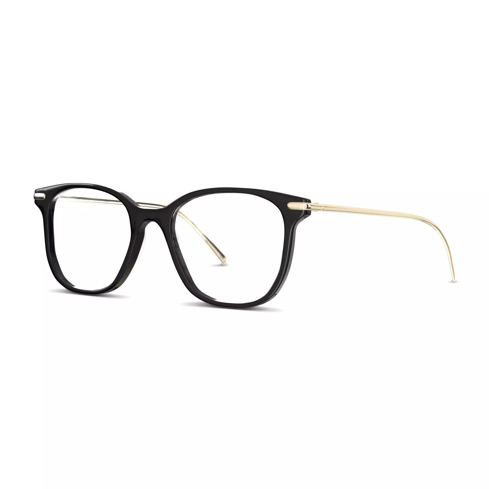EOE EYEWEAR - Vilhelmina 51 NorthernBlack Glasses Low-poly 3D model_0