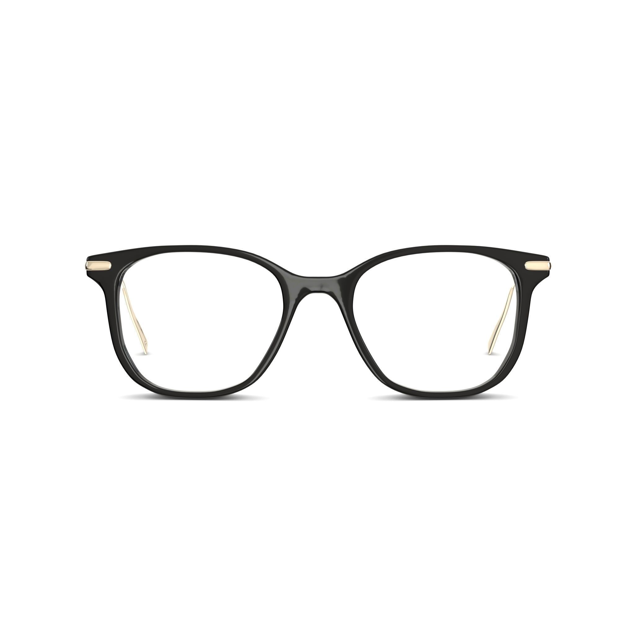 EOE EYEWEAR - Vilhelmina 51 NorthernBlack Glasses Low-poly 3D model_2