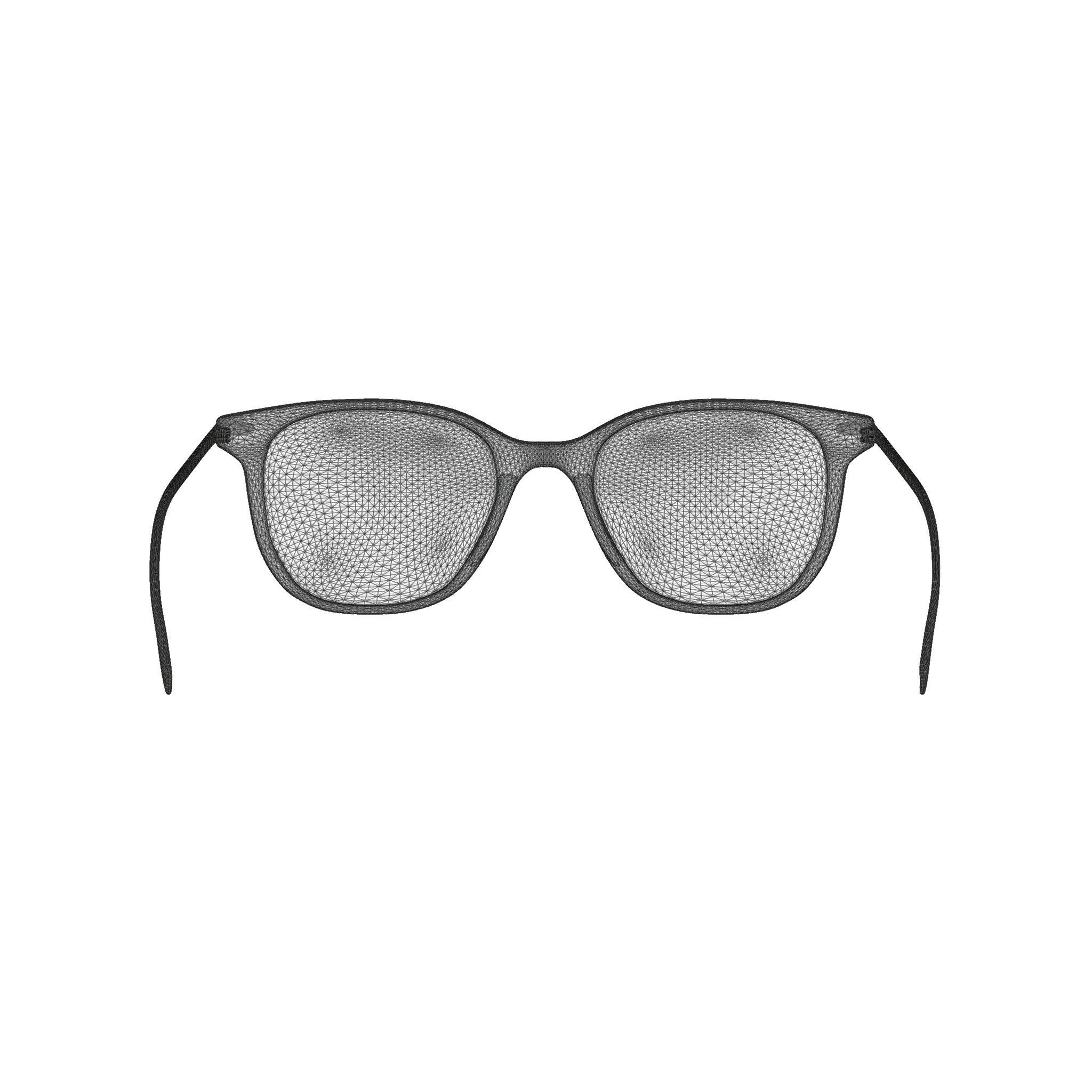 EOE EYEWEAR - Vilhelmina 51 NorthernBlack Glasses Low-poly 3D model_6