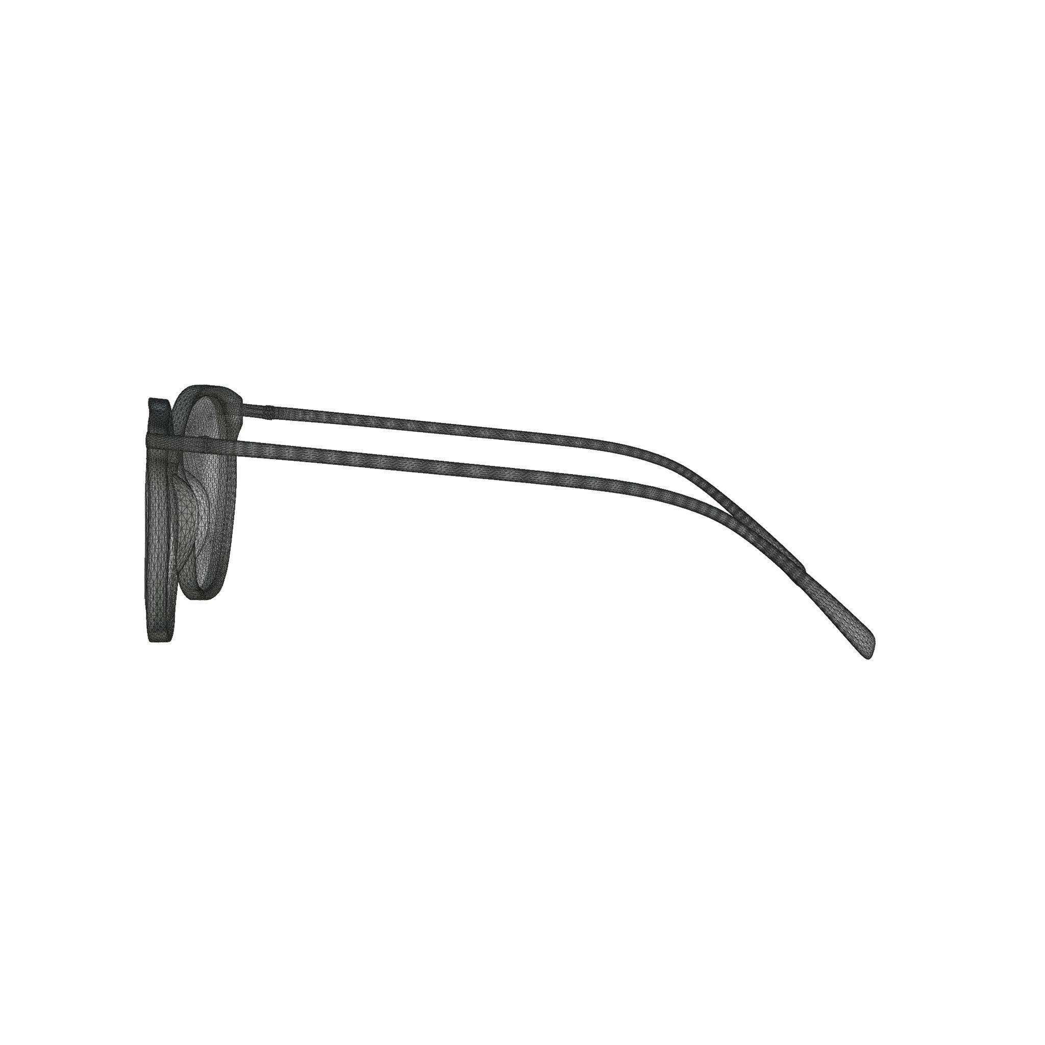 EOE EYEWEAR - Vilhelmina 51 NorthernBlack Glasses Low-poly 3D model_8