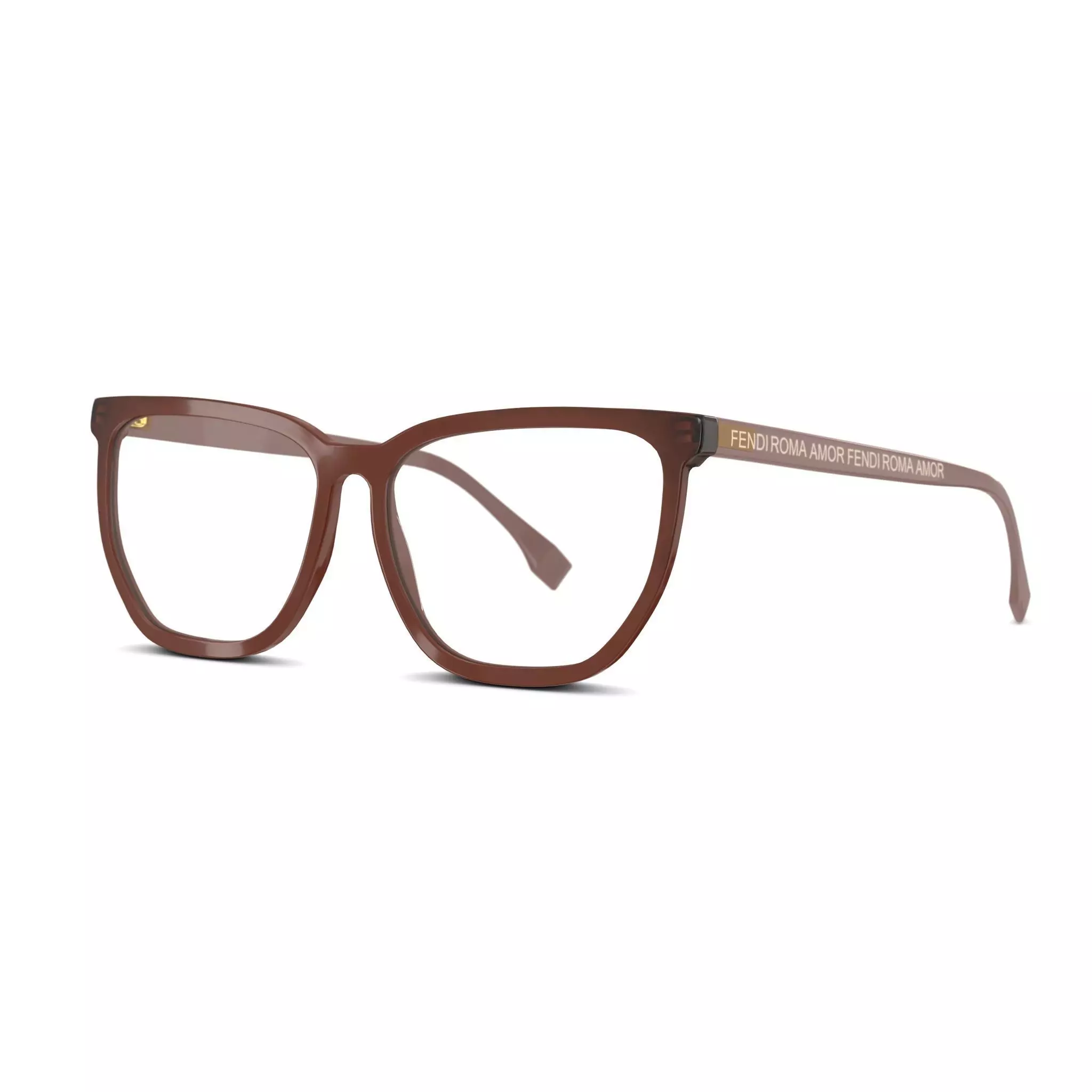 Fendi - FF 0376 Glasses Low-poly 3D model_0