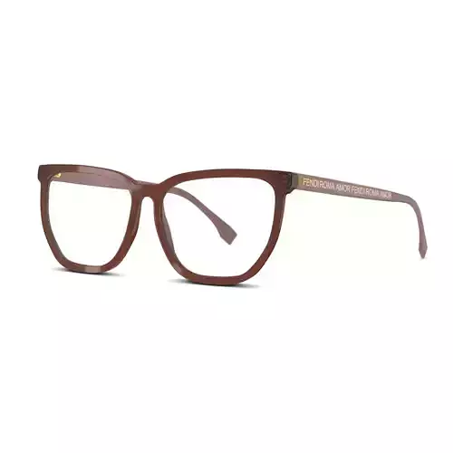 Fendi - FF 0376 Glasses Low-poly 3D model