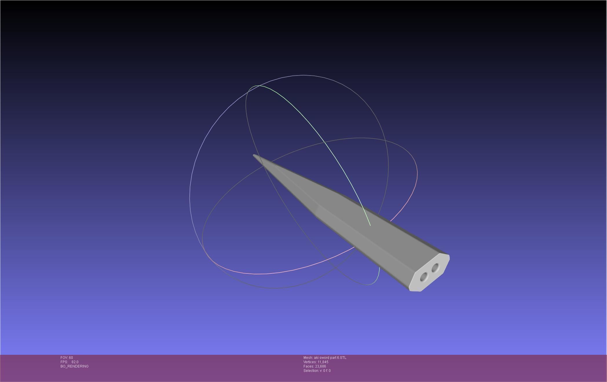 Chainsaw Man Aki Curse Sword Assembly 3D print model_113