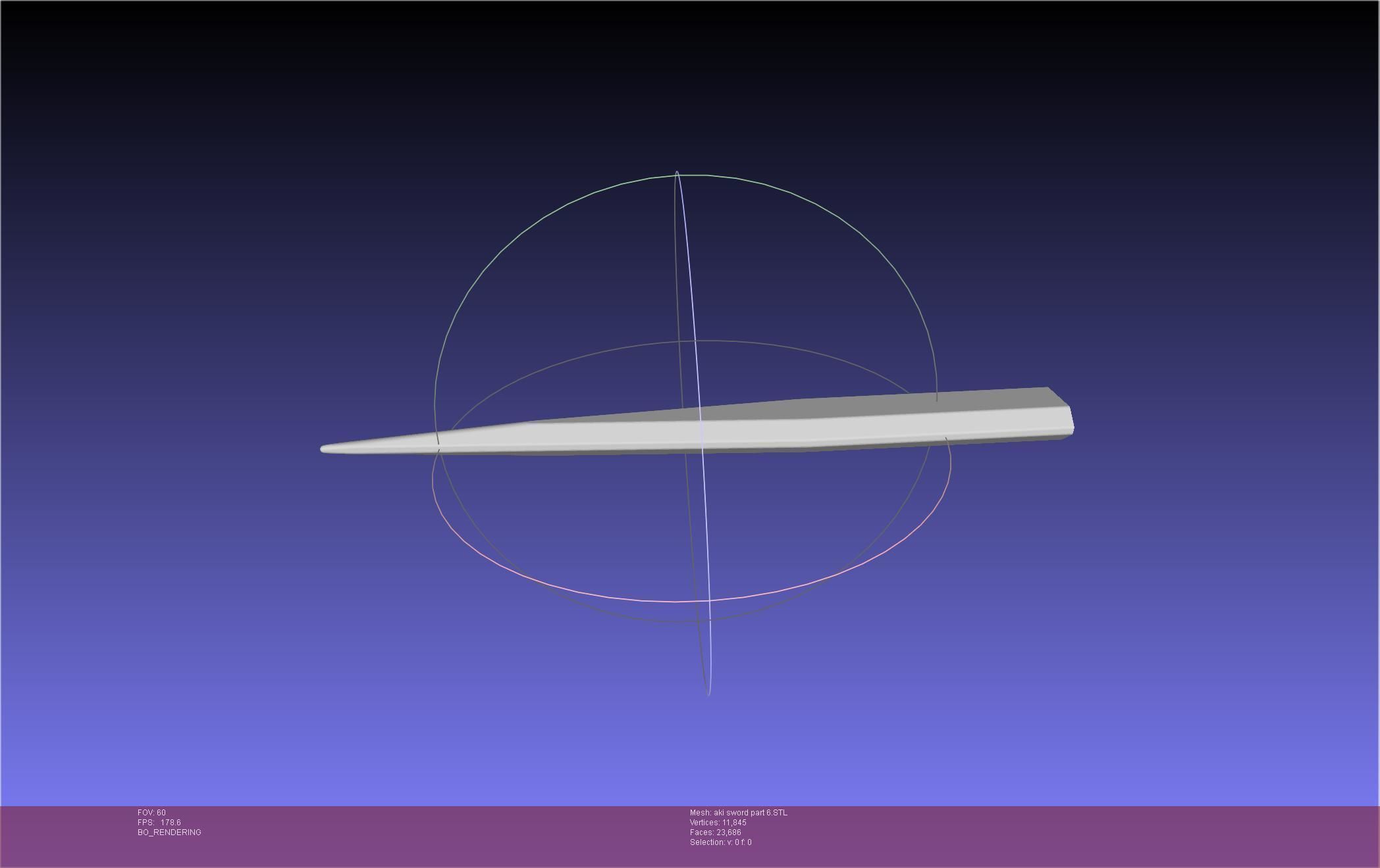 Chainsaw Man Aki Curse Sword Assembly 3D print model_118