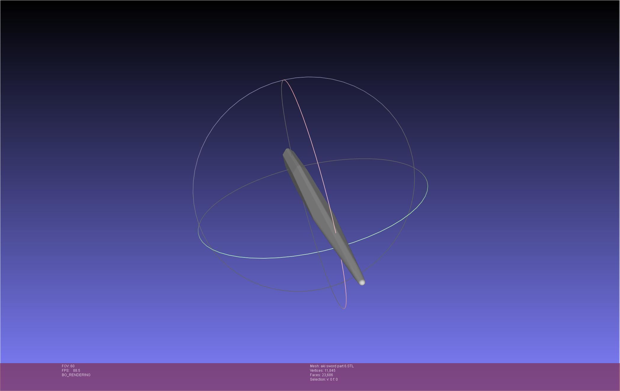 Chainsaw Man Aki Curse Sword Assembly 3D print model_109