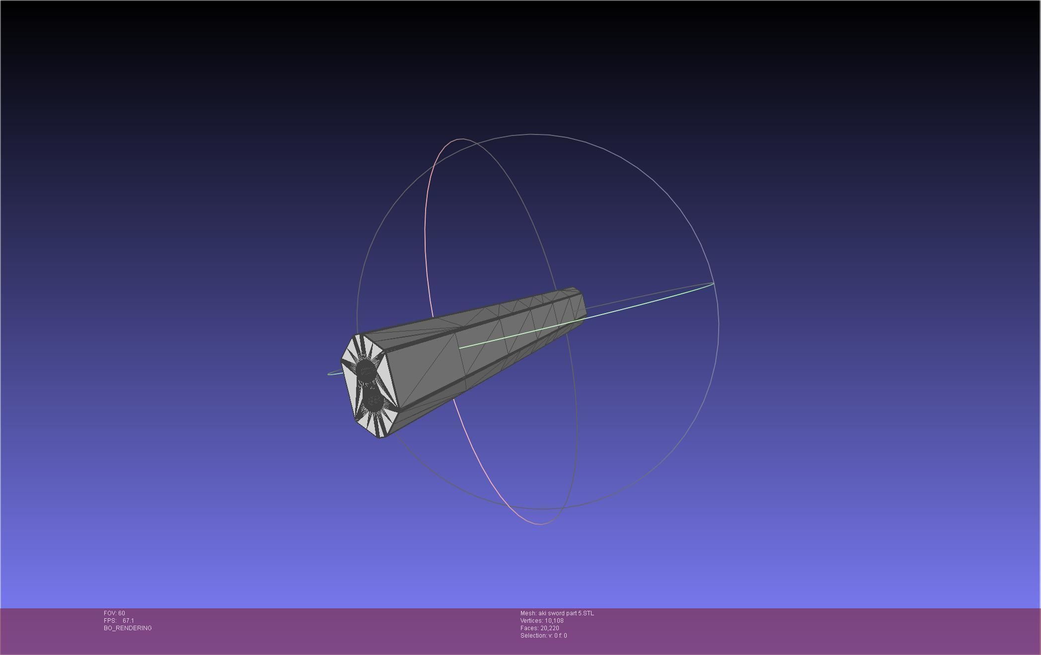 Chainsaw Man Aki Curse Sword Assembly 3D print model_108