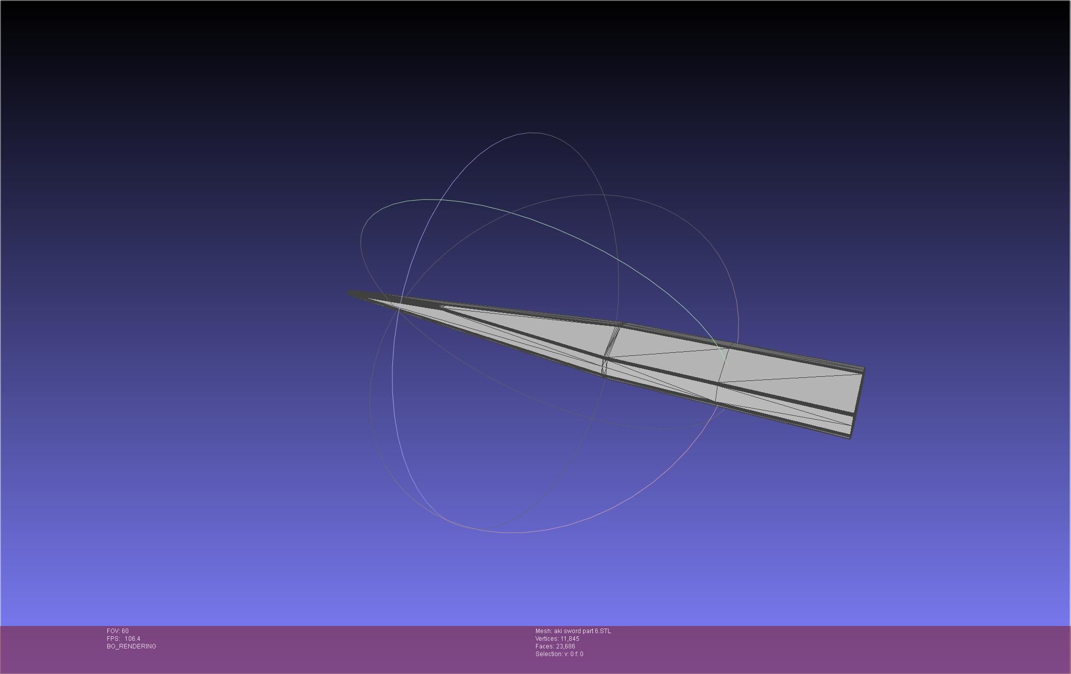 Chainsaw Man Aki Curse Sword Assembly 3D print model_116