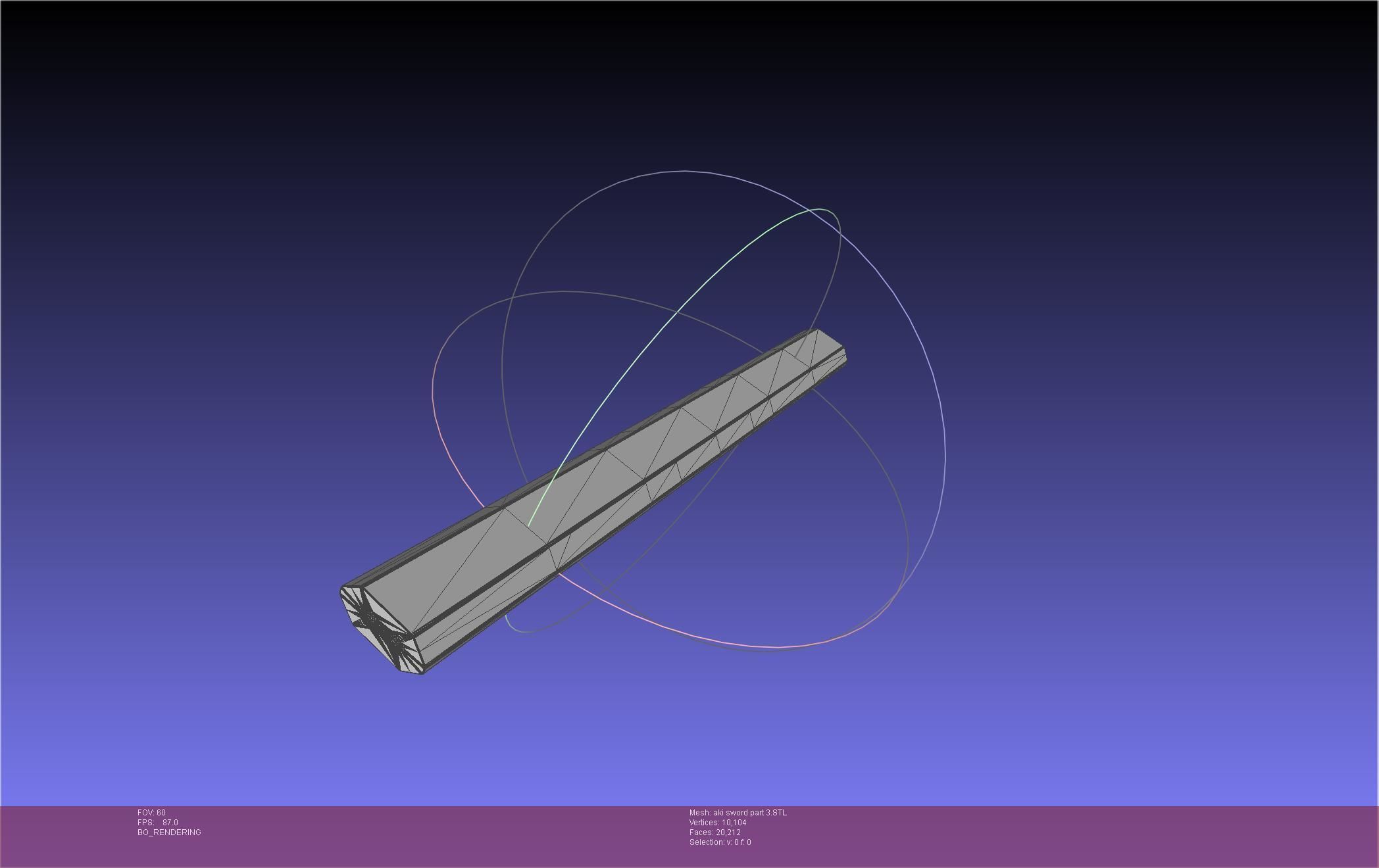 Chainsaw Man Aki Curse Sword Assembly 3D print model_92