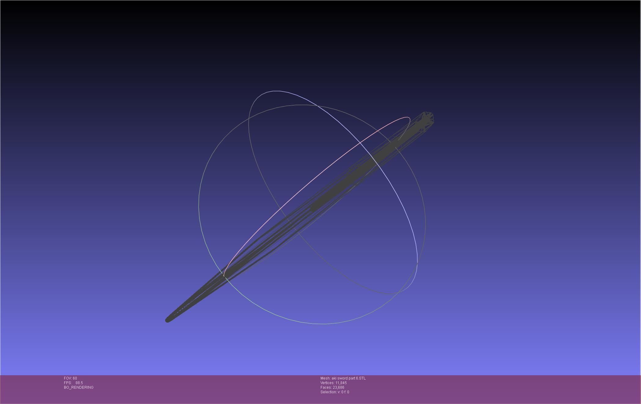 Chainsaw Man Aki Curse Sword Assembly 3D print model_124