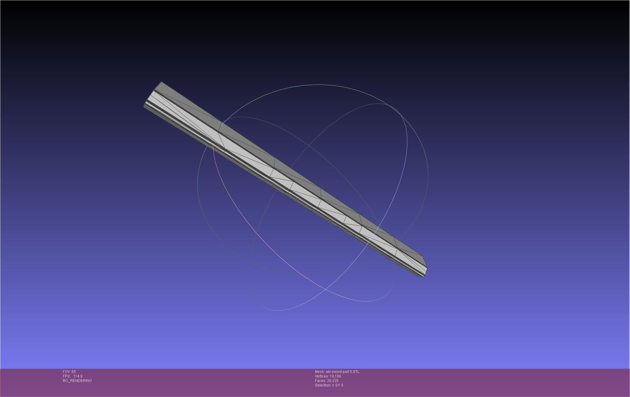 Chainsaw Man Aki Curse Sword Assembly 3D print model_102