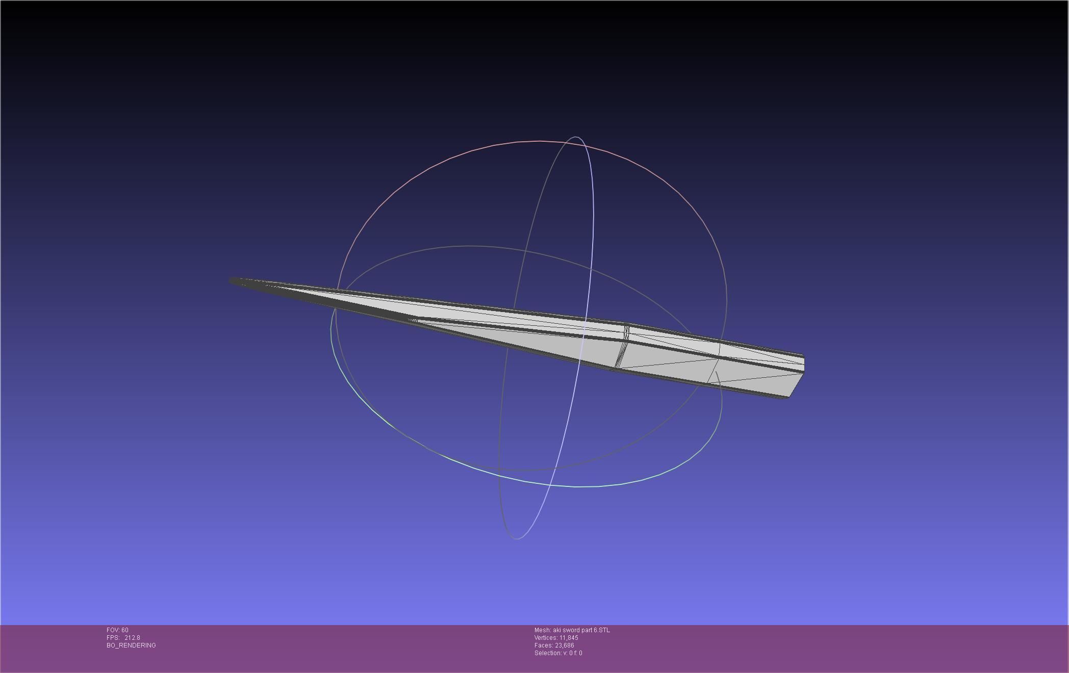 Chainsaw Man Aki Curse Sword Assembly 3D print model_121