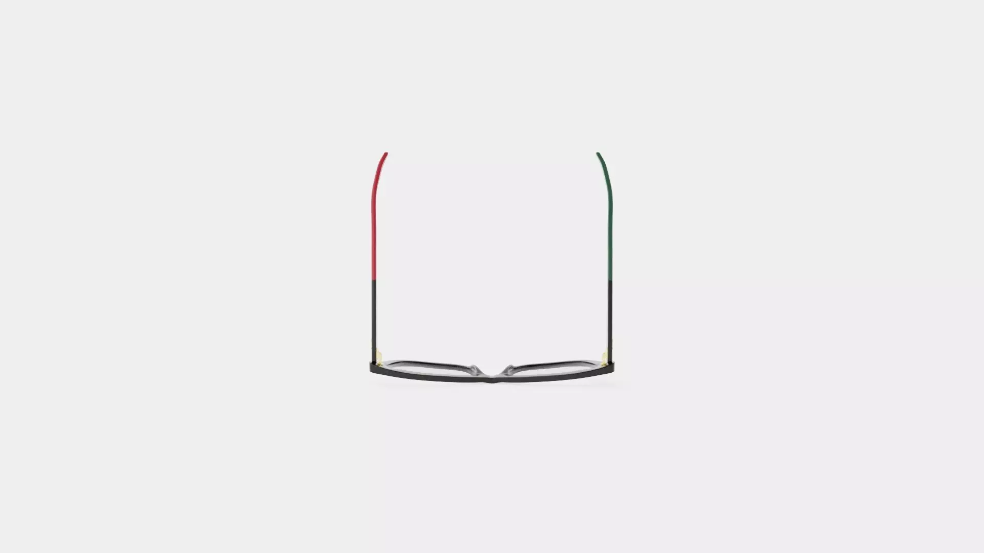 Gucci - GG0165O 006 Glasses Low-poly 3D model_4