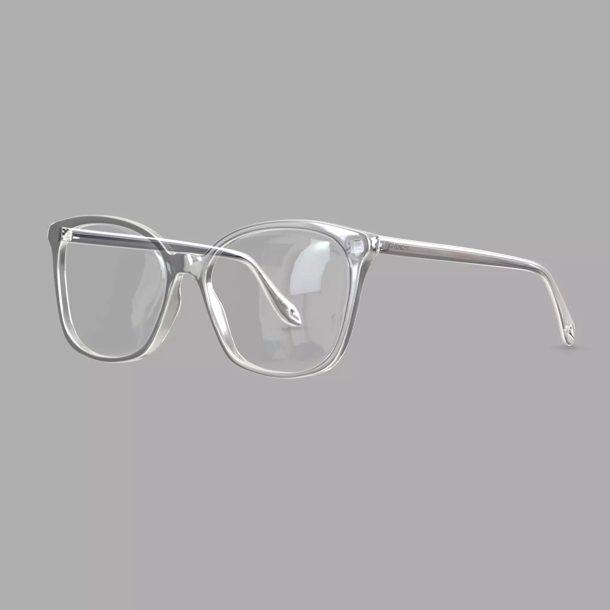 Givenchy - GV 0073 900 Glasses Low-poly 3D model_0