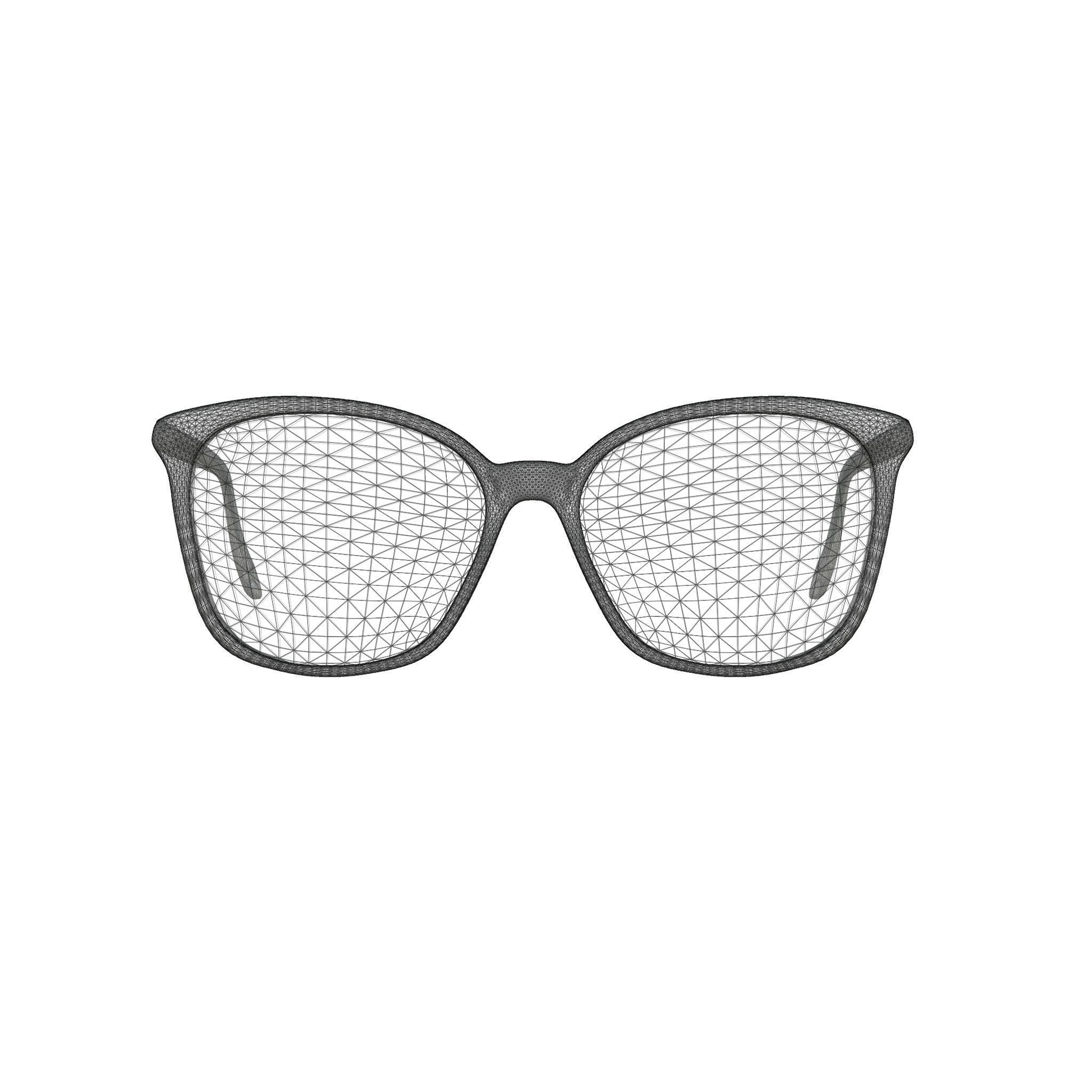 Givenchy - GV 0073 900 Glasses Low-poly 3D model_6