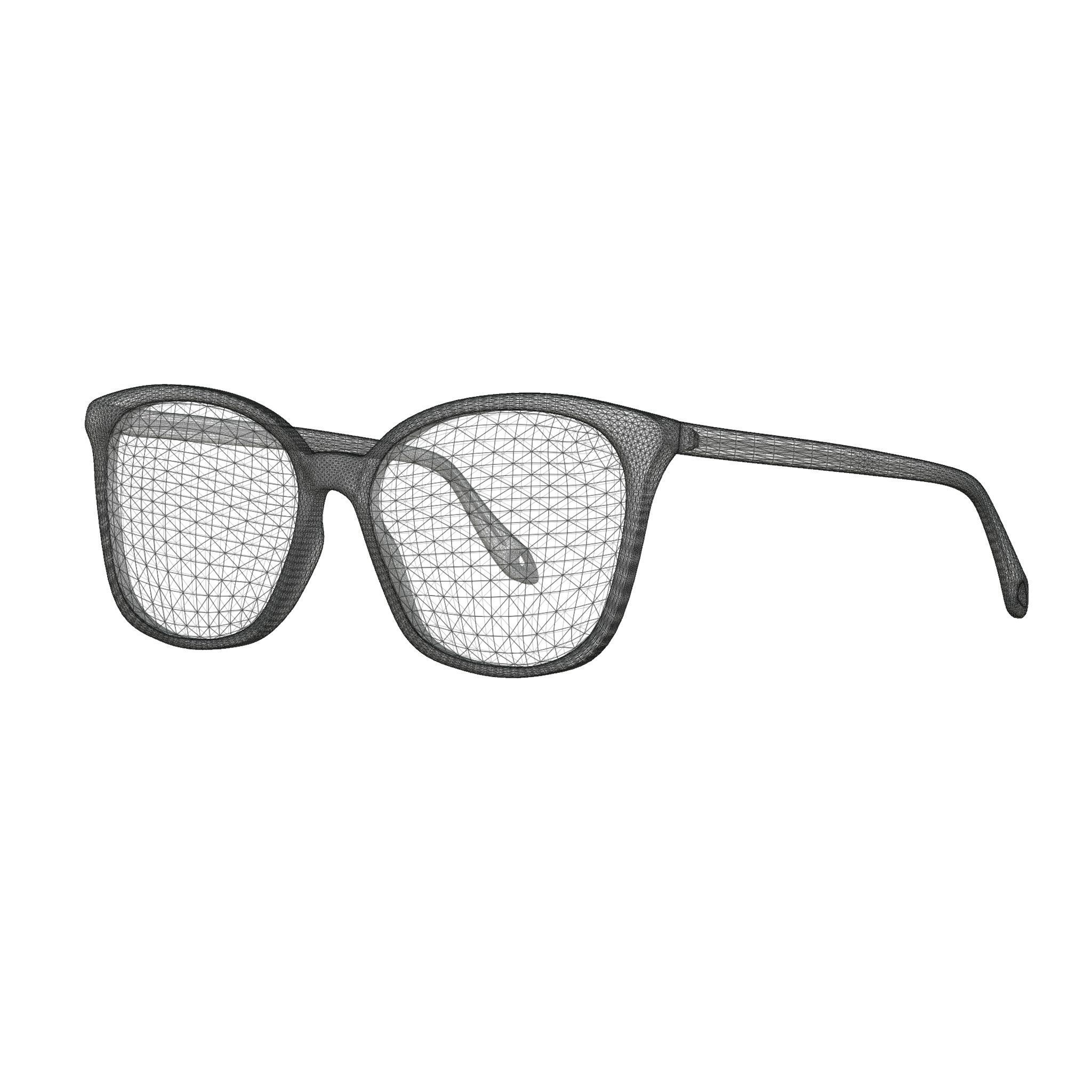 Givenchy - GV 0073 900 Glasses Low-poly 3D model_4