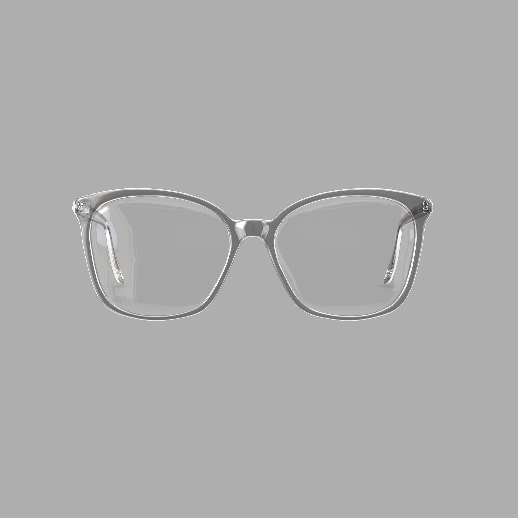 Givenchy - GV 0073 900 Glasses Low-poly 3D model_2