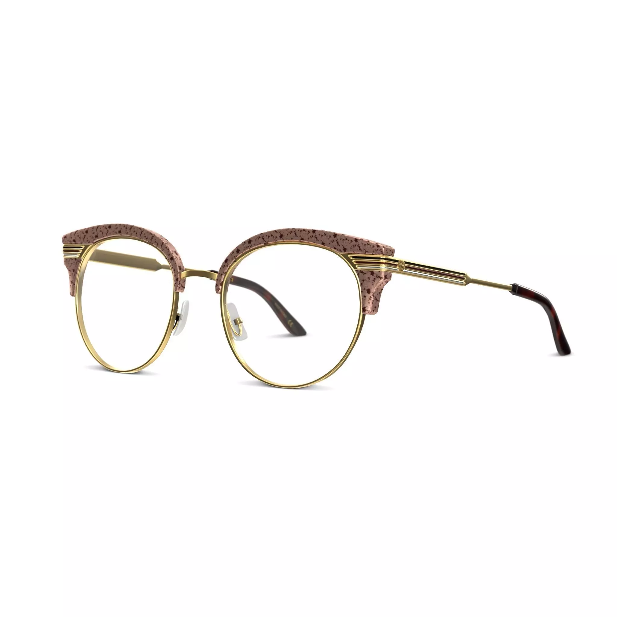 Gucci - GG 0285O 003 Glasses Low-poly 3D model_0