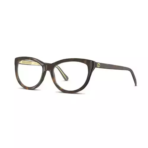 Gucci - GG0310O 002 Glasses Low-poly 3D model