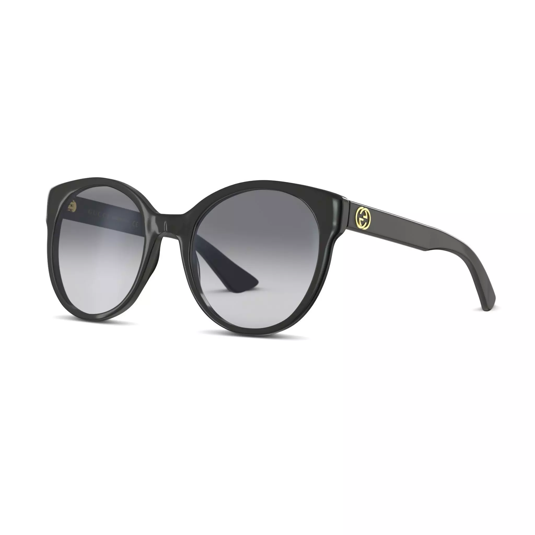 Gucci - GG 0035S 001 5422 Sunglasses Low-poly 3D model_0