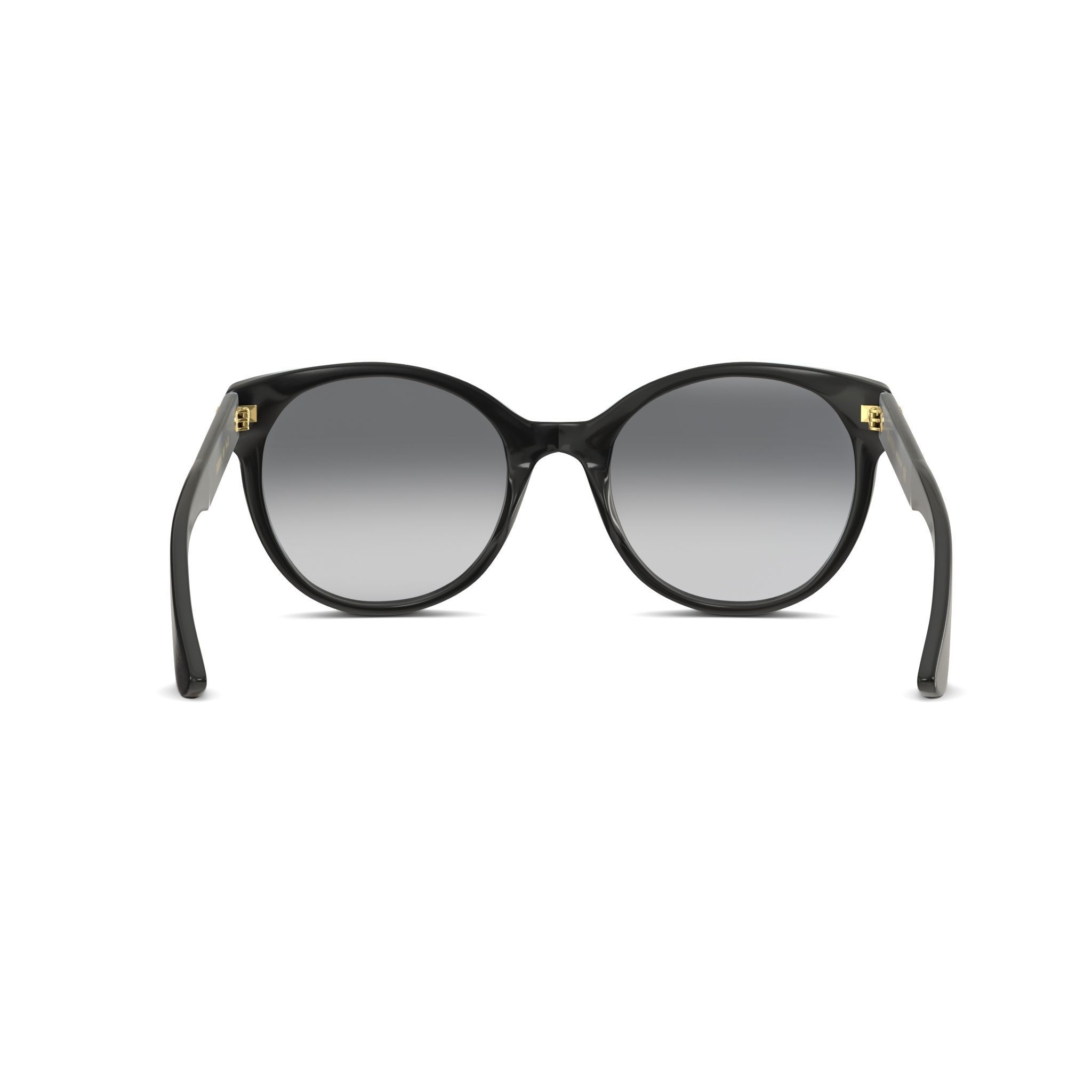 Gucci - GG 0035S 001 5422 Sunglasses Low-poly 3D model_1