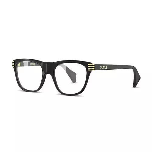 Gucci - GG0526O 001 Glasses Low-poly 3D model