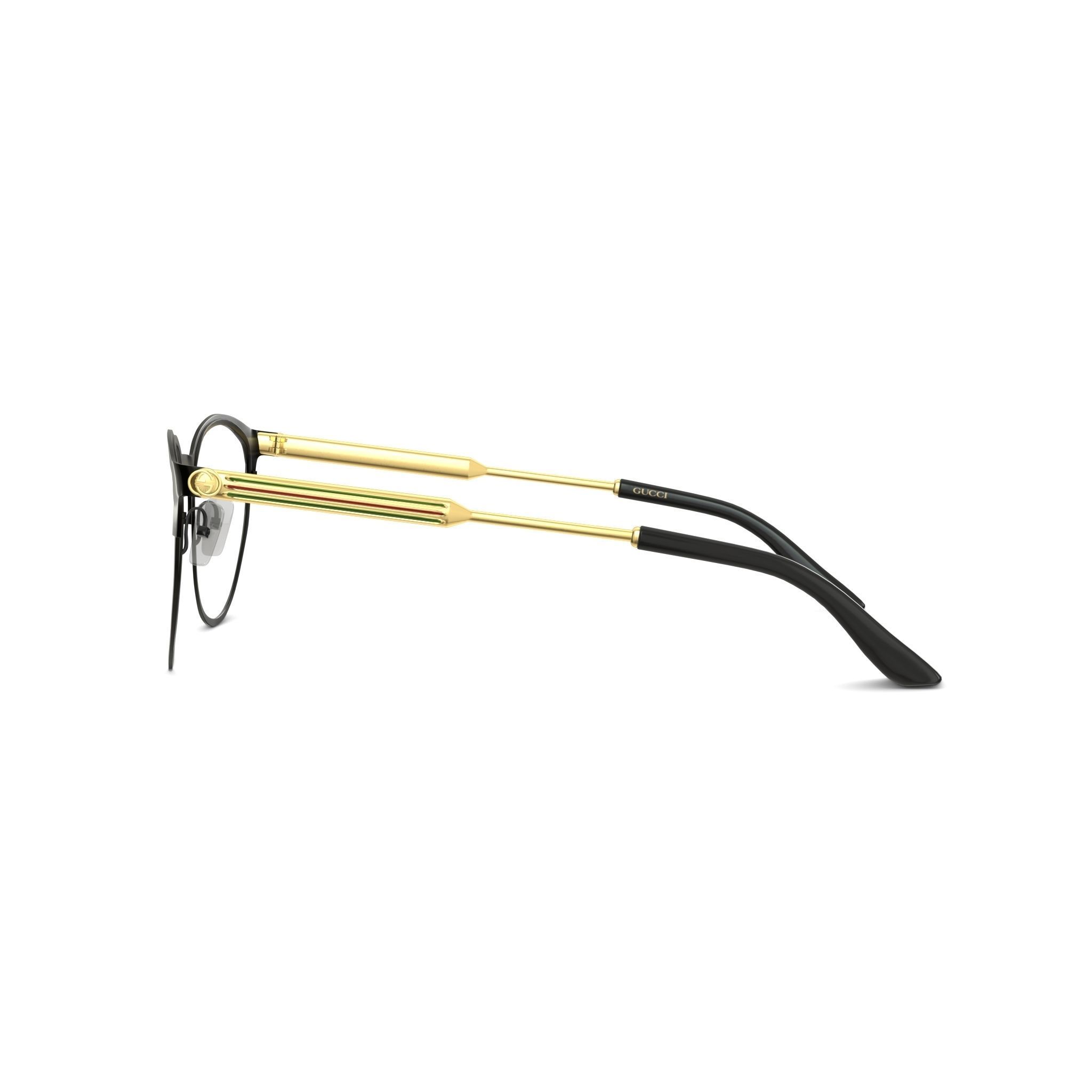 Gucci - GG0134O 014 5419 Low-poly 3D model_3