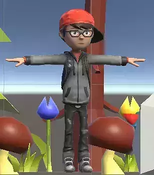 aj player Free 3D model