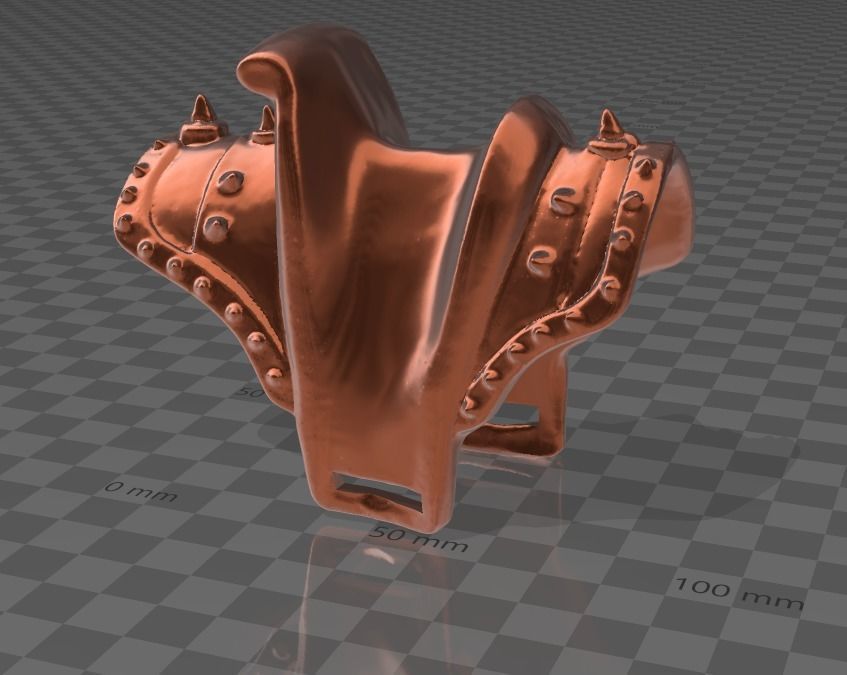 IMPERIAL SADDLE 3D print model_2