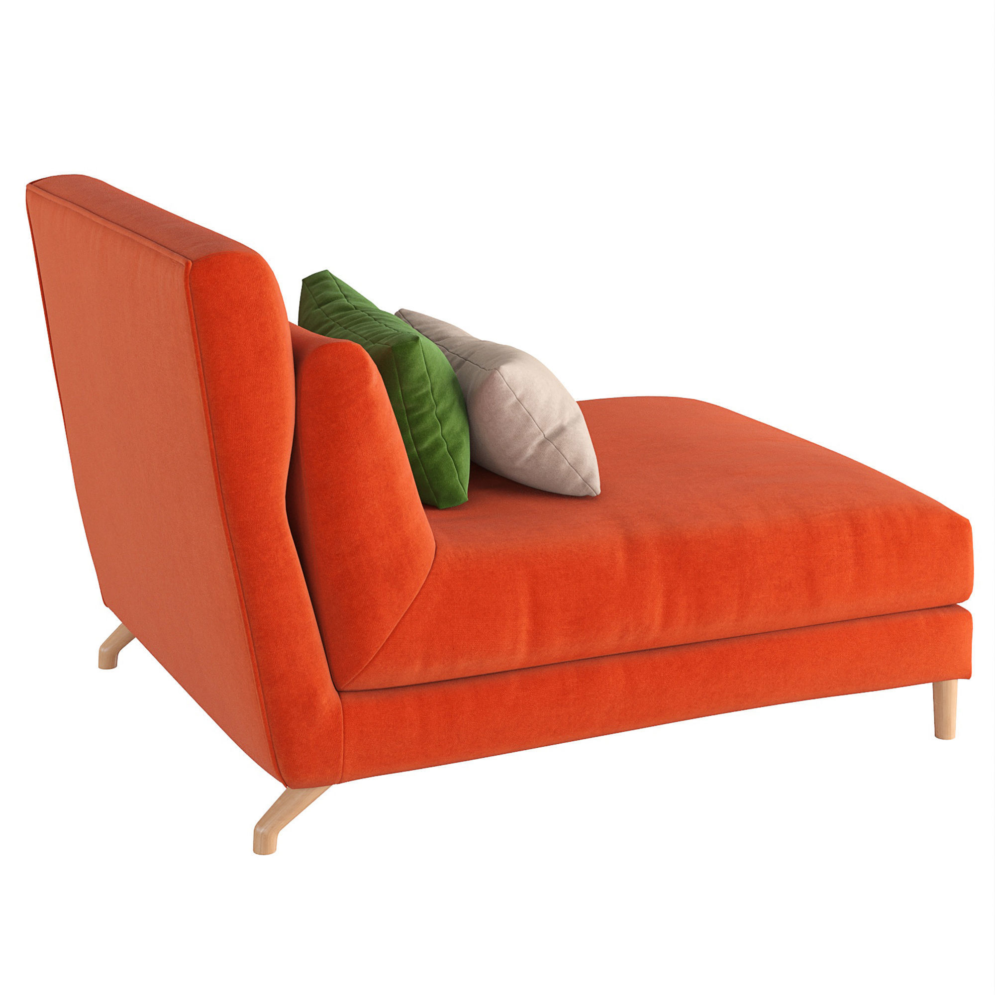 Daybed Folk 3D model_7