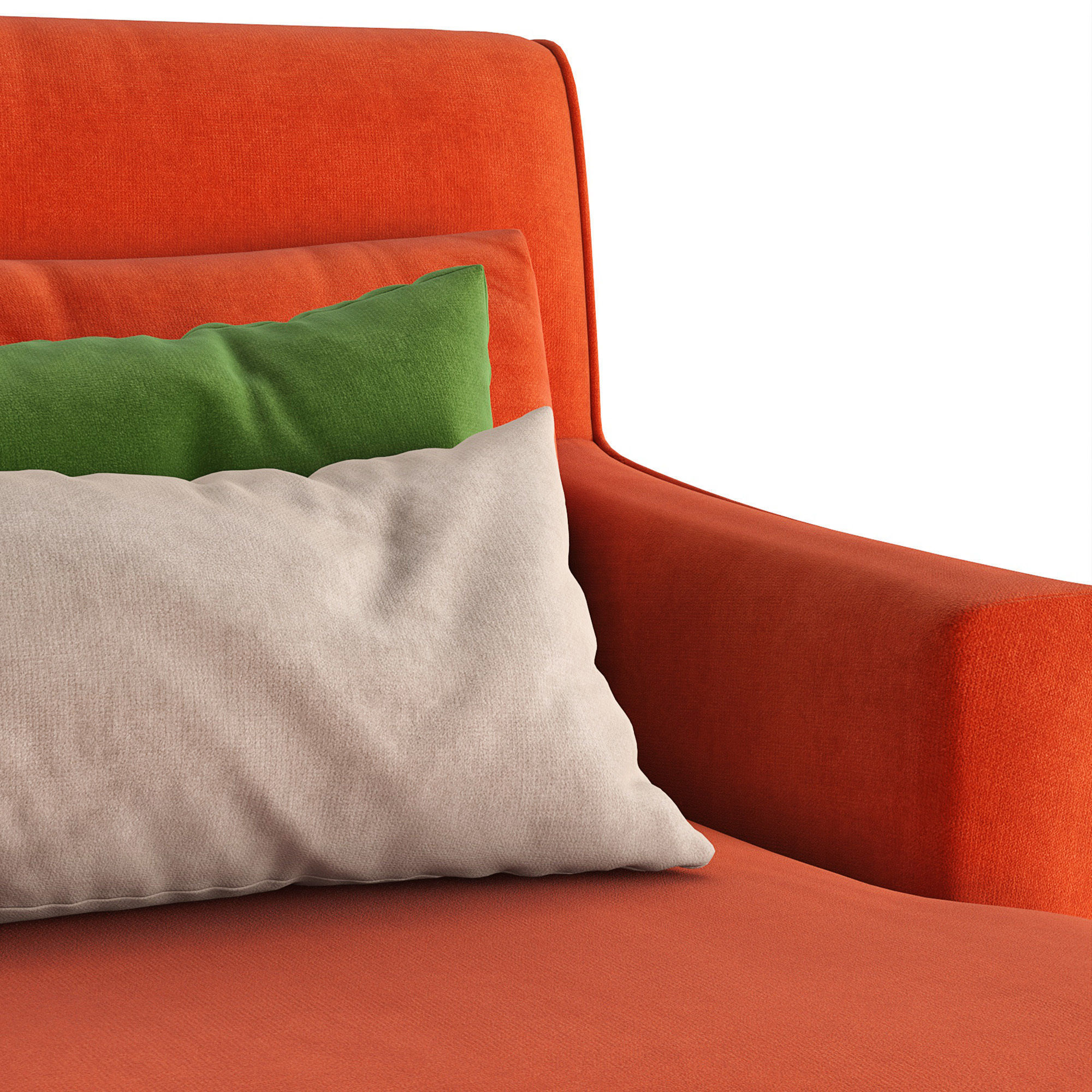 Daybed Folk 3D model_3