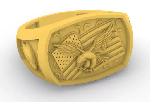 Eagle Ring C3D 3D print model