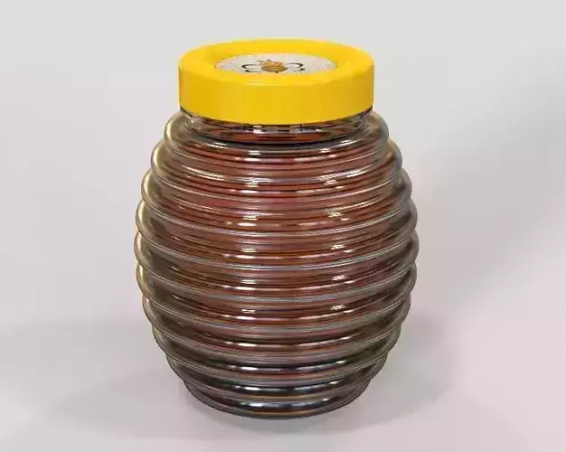 Honey Bottle 480ml  3D print model