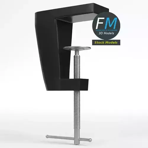 Clamp for desktop lamp 1