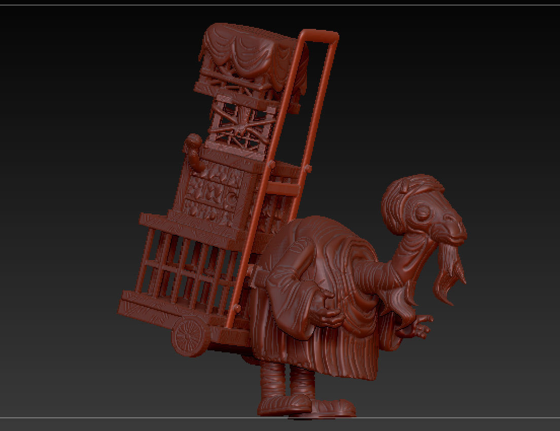 Articulated bobbajo   3D print model_1