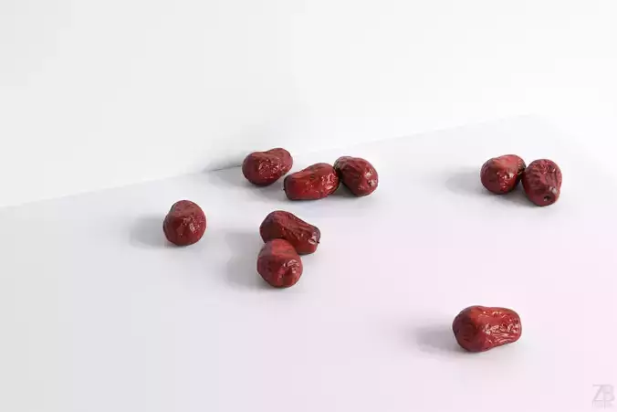 Jujube 3D model