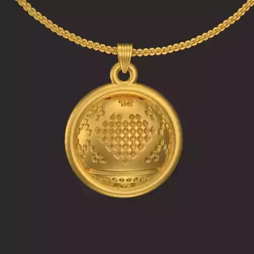 Dome Pendant Jewellery PDJSP6