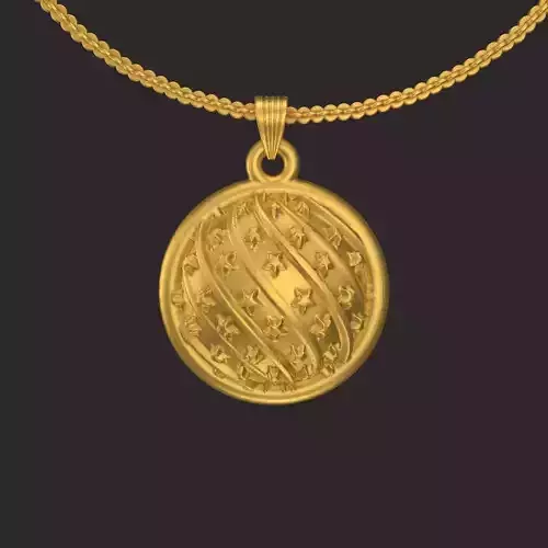 Dome Pendant Jewellery PDJSP50