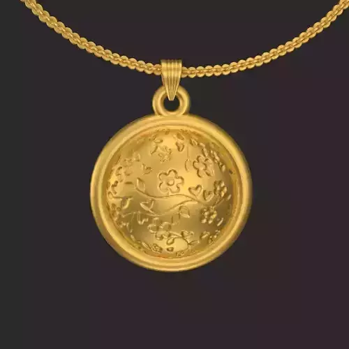 Dome Pendant Jewellery PDJSP4