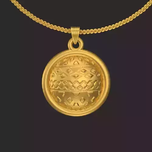 Dome Pendant Jewellery PDJSP39