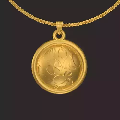 Dome Pendant Jewellery PDJSP14