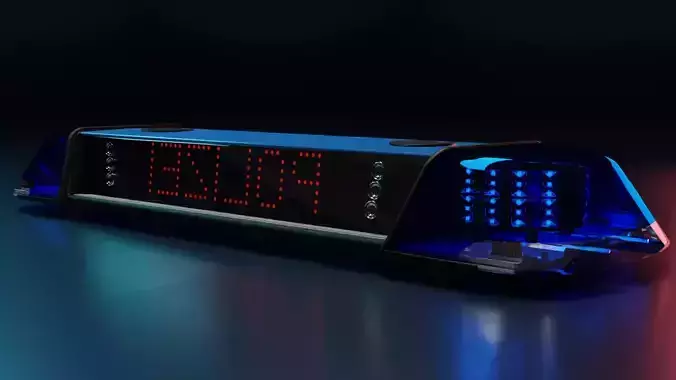 Zirkon Z2 Lightbar  3D model