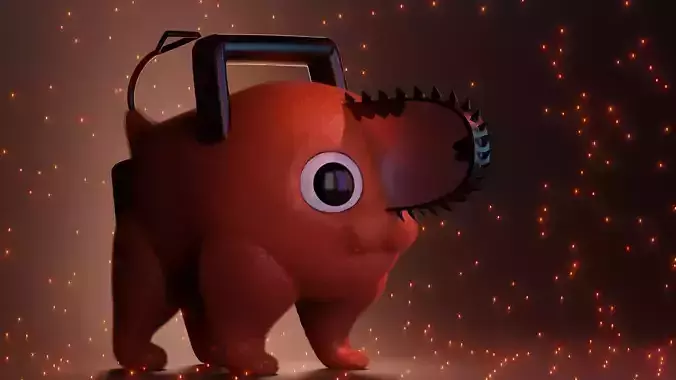 Pochita ready to print