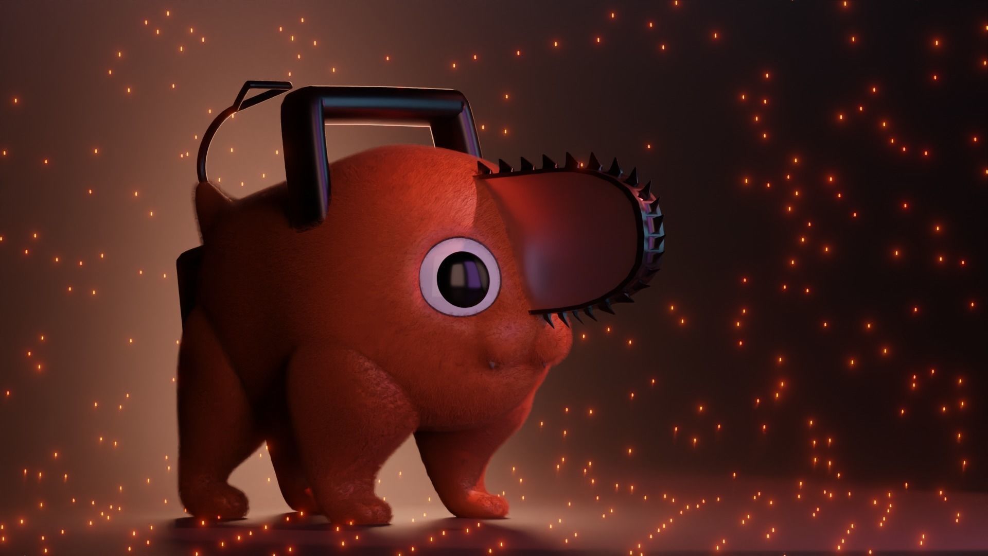 Pochita ready to print 3D print model_4