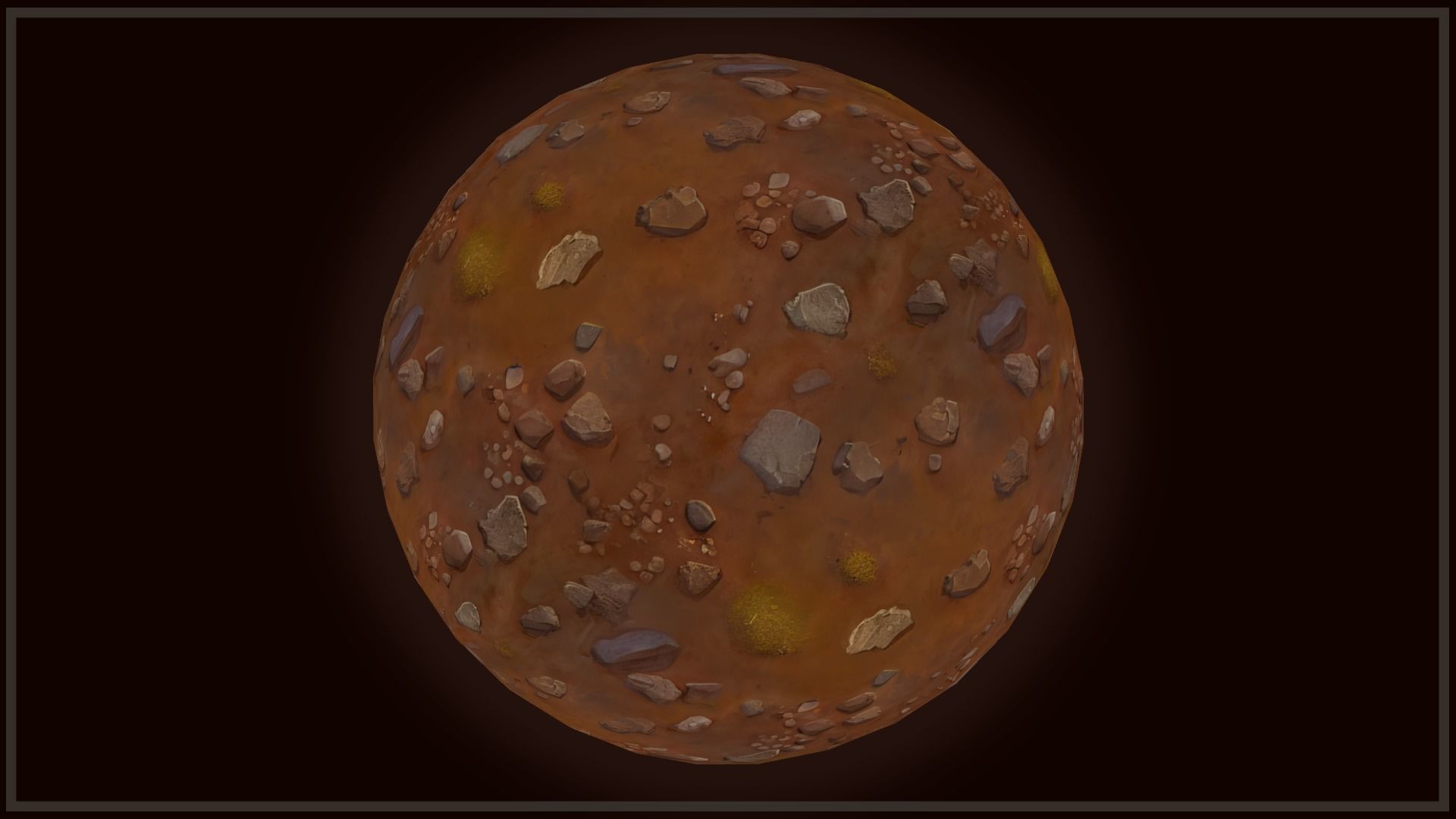 Ground - Earth and Rocks - 20 TEXTURES - Hand-painted -PACK 1--- Texture_15