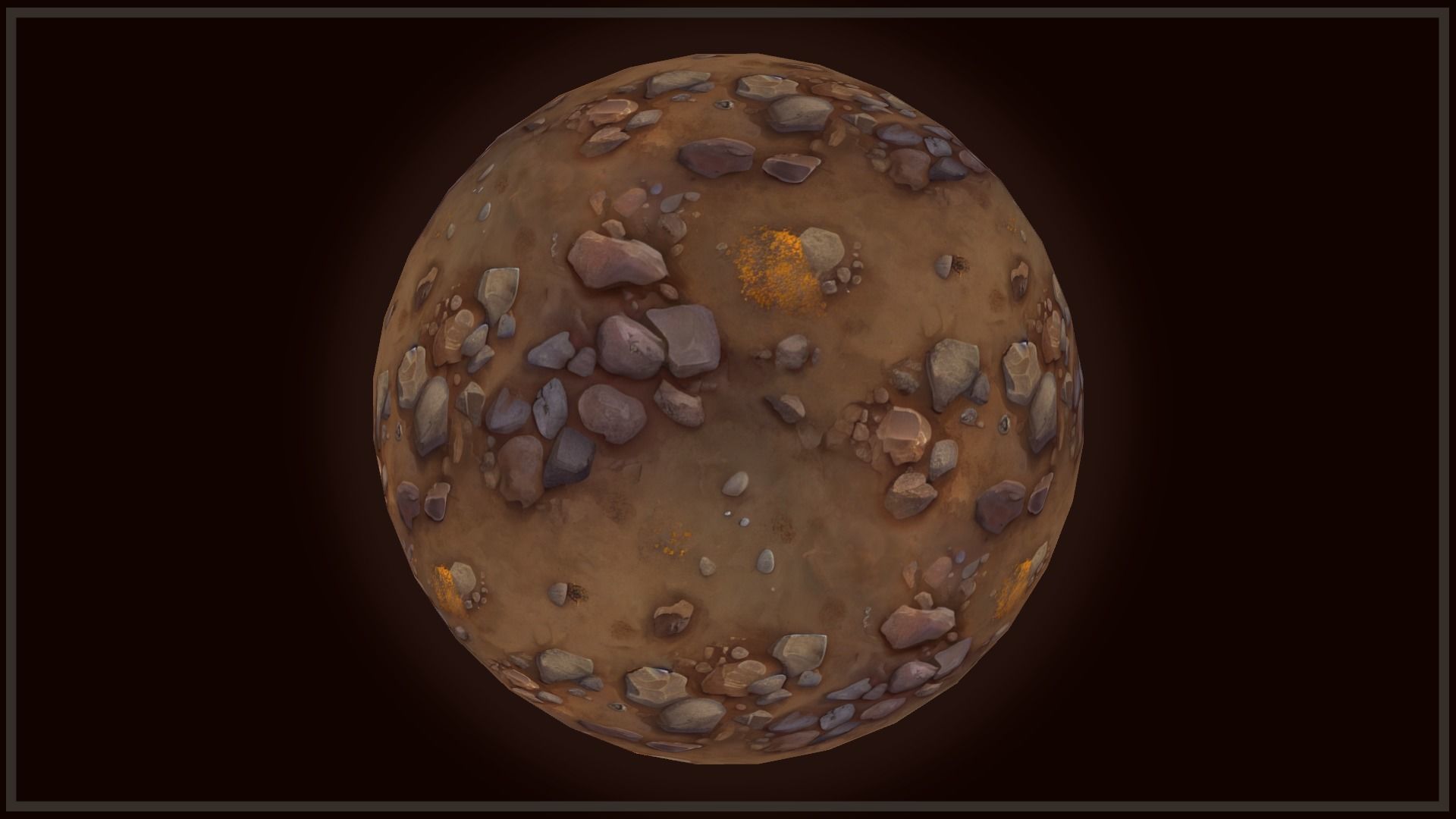 Ground - Earth and Rocks - 20 TEXTURES - Hand-painted -PACK 1--- Texture_10