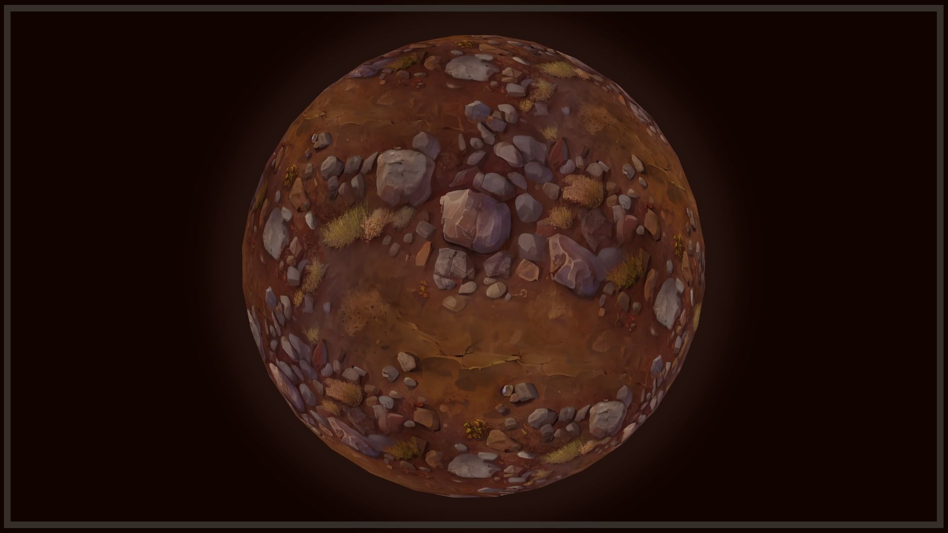 Ground - Earth and Rocks - 20 TEXTURES - Hand-painted -PACK 1--- Texture_9