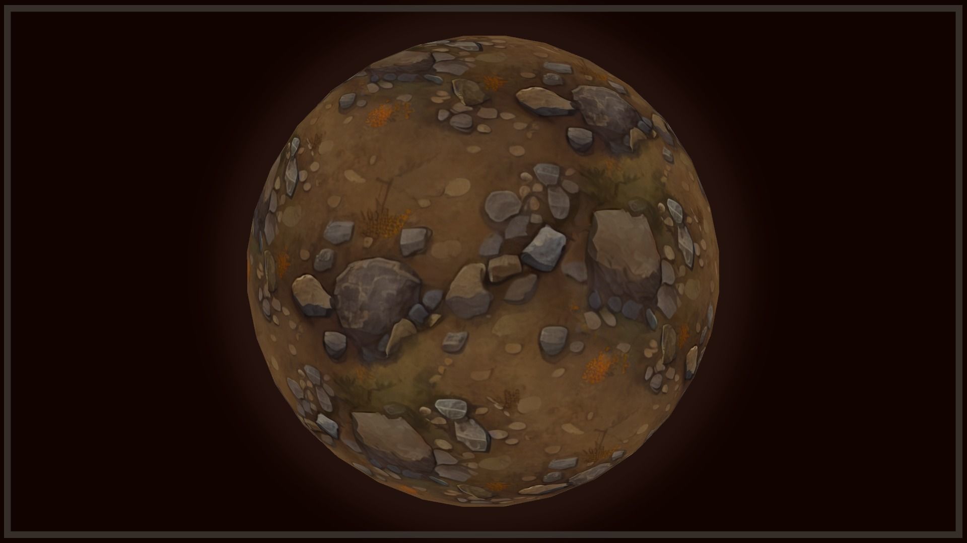 Ground - Earth and Rocks - 20 TEXTURES - Hand-painted -PACK 1--- Texture_7